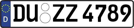 DU-ZZ4789