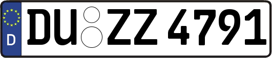 DU-ZZ4791
