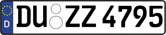 DU-ZZ4795