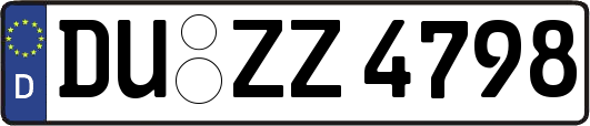 DU-ZZ4798