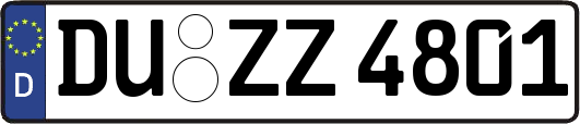 DU-ZZ4801