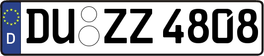 DU-ZZ4808