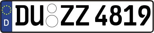 DU-ZZ4819