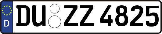 DU-ZZ4825
