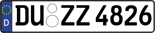 DU-ZZ4826