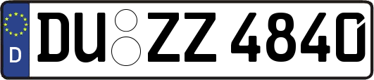 DU-ZZ4840