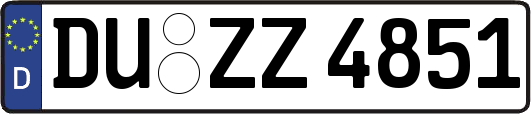 DU-ZZ4851