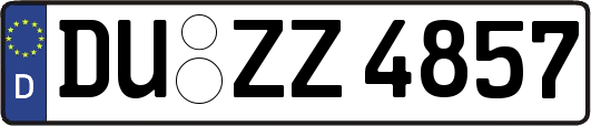 DU-ZZ4857