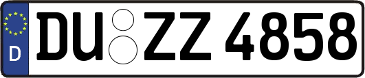 DU-ZZ4858