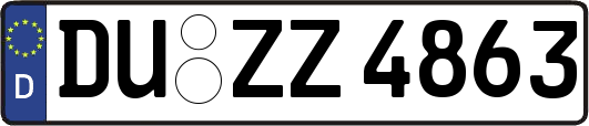 DU-ZZ4863