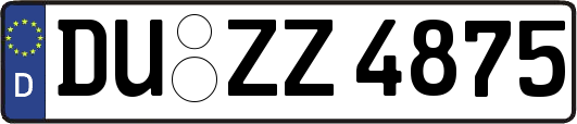 DU-ZZ4875