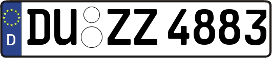 DU-ZZ4883