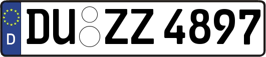 DU-ZZ4897