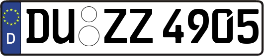 DU-ZZ4905