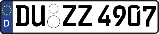 DU-ZZ4907
