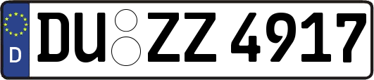 DU-ZZ4917