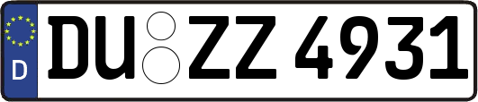 DU-ZZ4931