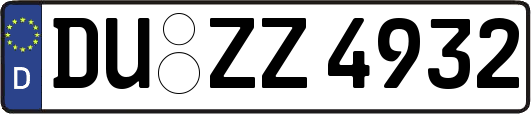 DU-ZZ4932