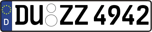 DU-ZZ4942