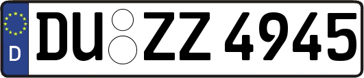 DU-ZZ4945