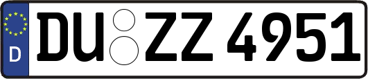 DU-ZZ4951