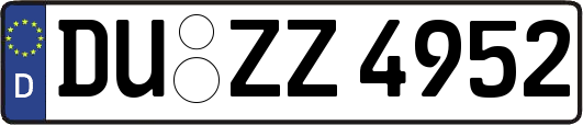 DU-ZZ4952