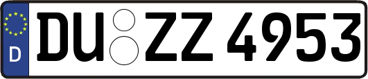 DU-ZZ4953