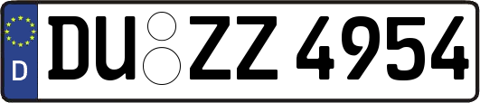 DU-ZZ4954
