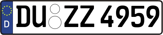 DU-ZZ4959