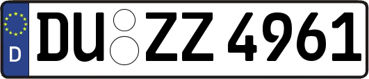 DU-ZZ4961