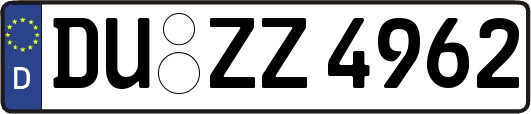 DU-ZZ4962