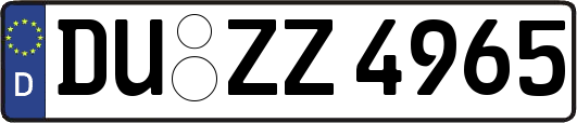 DU-ZZ4965