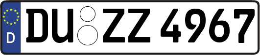 DU-ZZ4967