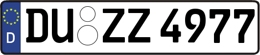 DU-ZZ4977