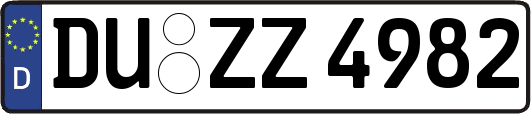 DU-ZZ4982