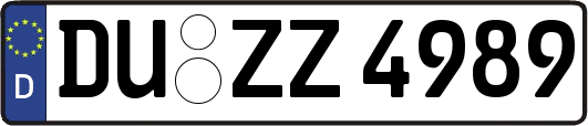 DU-ZZ4989
