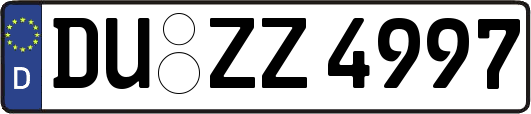 DU-ZZ4997