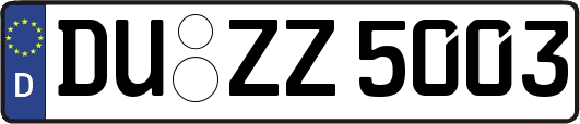 DU-ZZ5003