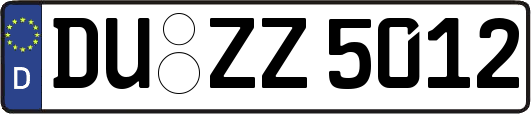 DU-ZZ5012