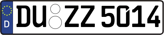 DU-ZZ5014