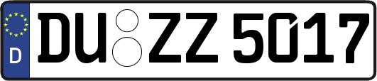 DU-ZZ5017