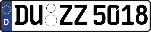 DU-ZZ5018