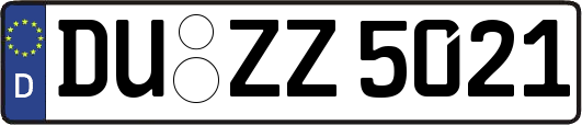 DU-ZZ5021