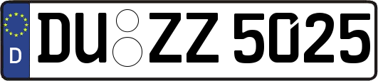 DU-ZZ5025