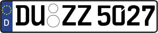 DU-ZZ5027