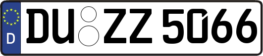 DU-ZZ5066
