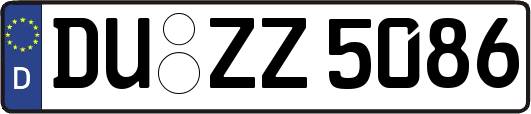 DU-ZZ5086