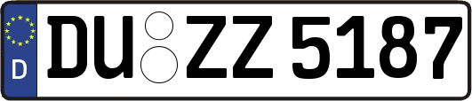 DU-ZZ5187