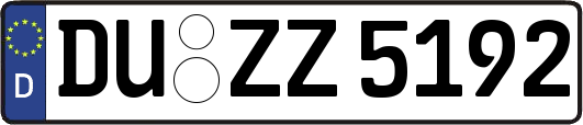 DU-ZZ5192