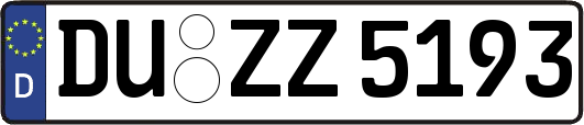 DU-ZZ5193